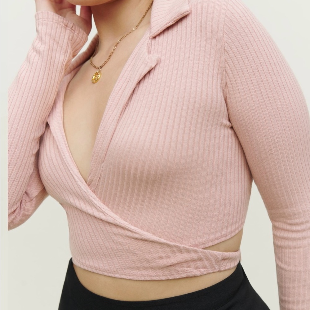 Reformation Cayden Knit Top Small